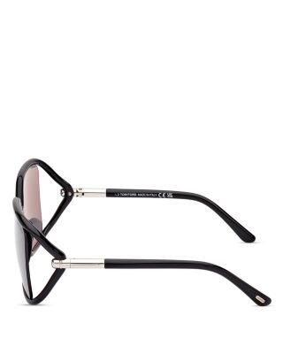 Solange Butterfly Sunglasses, 60mm