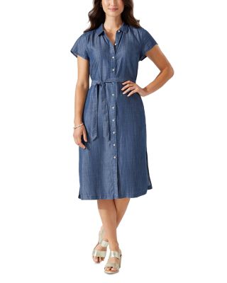 Tommy Bahama - Mission Beach Belted Shirt Dress