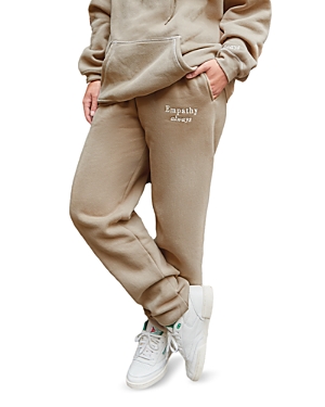 The Mayfair Group Empathy Always Embroidered Sweatpants