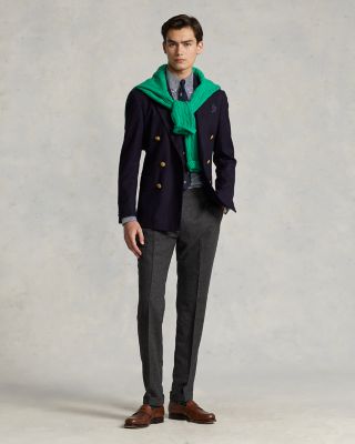 Wool Flannel Trousers