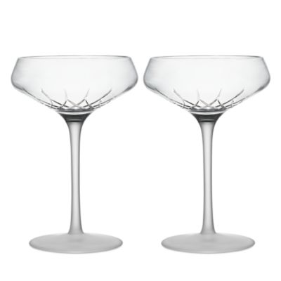 Lismore Arcus Coupe Glass, Set of 2