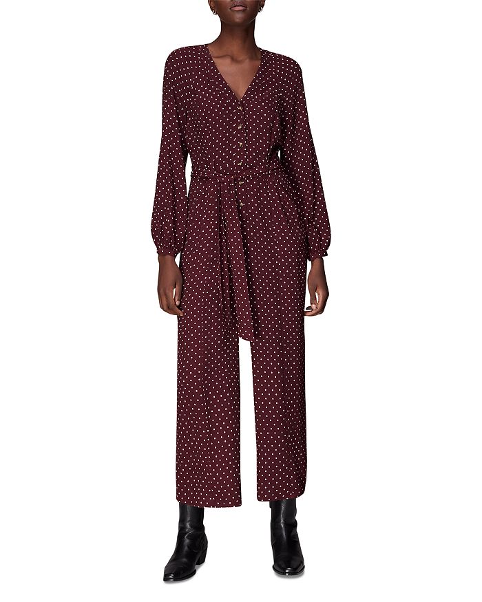 Whistles Lottie Belted Jumpsuit Bloomingdale's