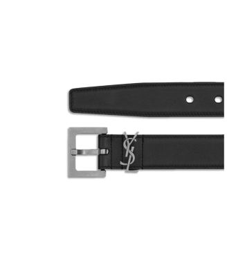 【SAINT LAURENT】CASSANDRE BELT WITH SQUARE BUCKLE●634437BO CASSANDRE BELT WITH SQUARE BUCKLE IN SHINY BOX SAINT LAURENT