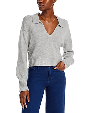 Paige Cashmere Maxie Sweater In Hthrgrey