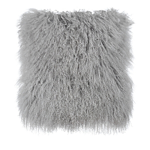 Tov Furniture Tibetan Sheep Grey Pillow In Gray