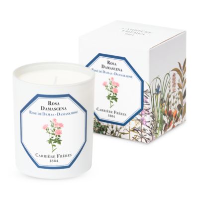 Carriere Freres - Damask Rose Scented Candle, 6.5 oz.