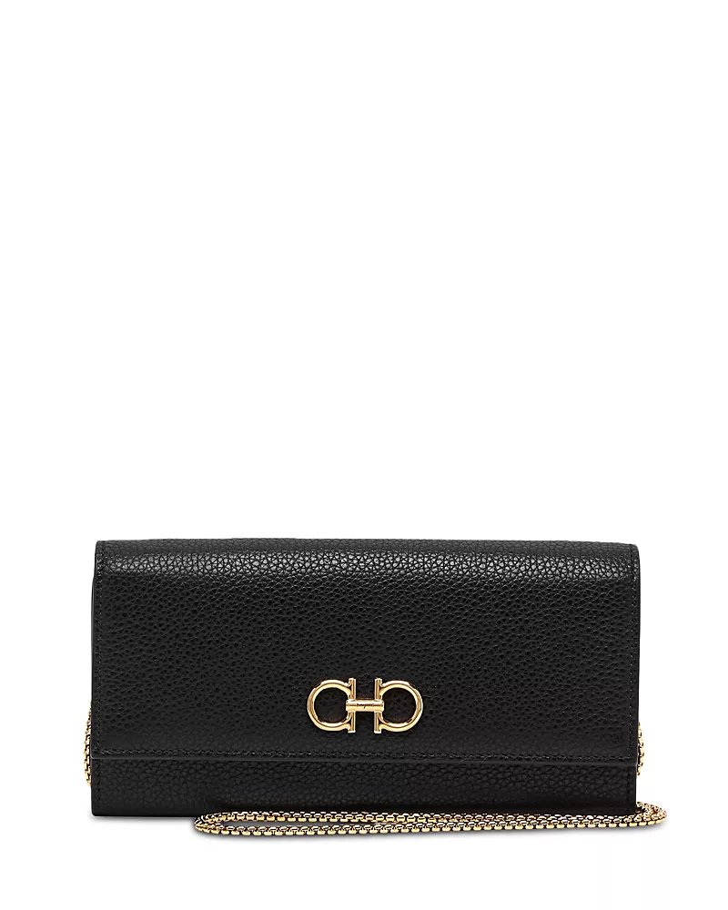 Ferragamo Gancini Soft Wallet on Chain