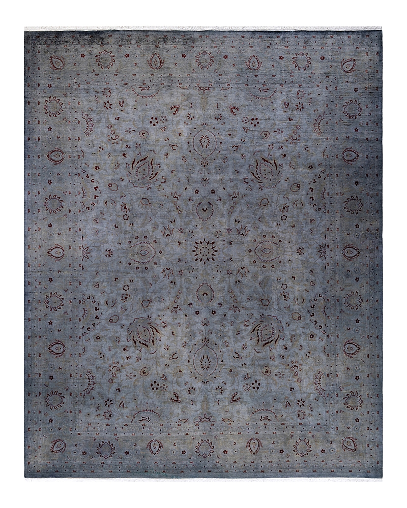 Bloomingdale's Fine Vibrance M1252 Area Rug, 8'3 X 10'5 In Gray