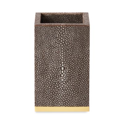 Faux Shagreen Pencil Cup