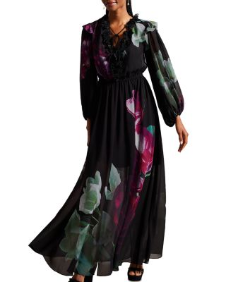 Ted Baker Gionnna Embroidered Maxi Dress | Bloomingdale's Women
