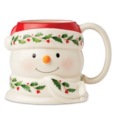Lenox Holiday Snowman Mug