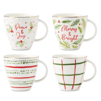 Lenox Bayberry Mugs, Set of 4 | Bloomingdale's
