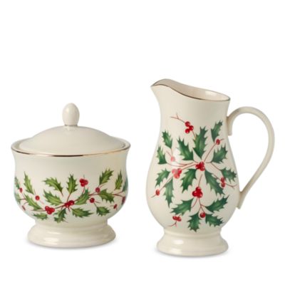 Holiday Sugar & Creamer Set