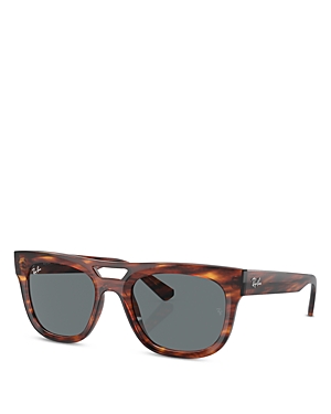 Ray-Ban Phil Solid Square Sunglasses, 54mm