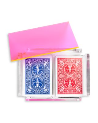 Luxe Dominoes - Pinta Card Deck Holder & Playing Cards
