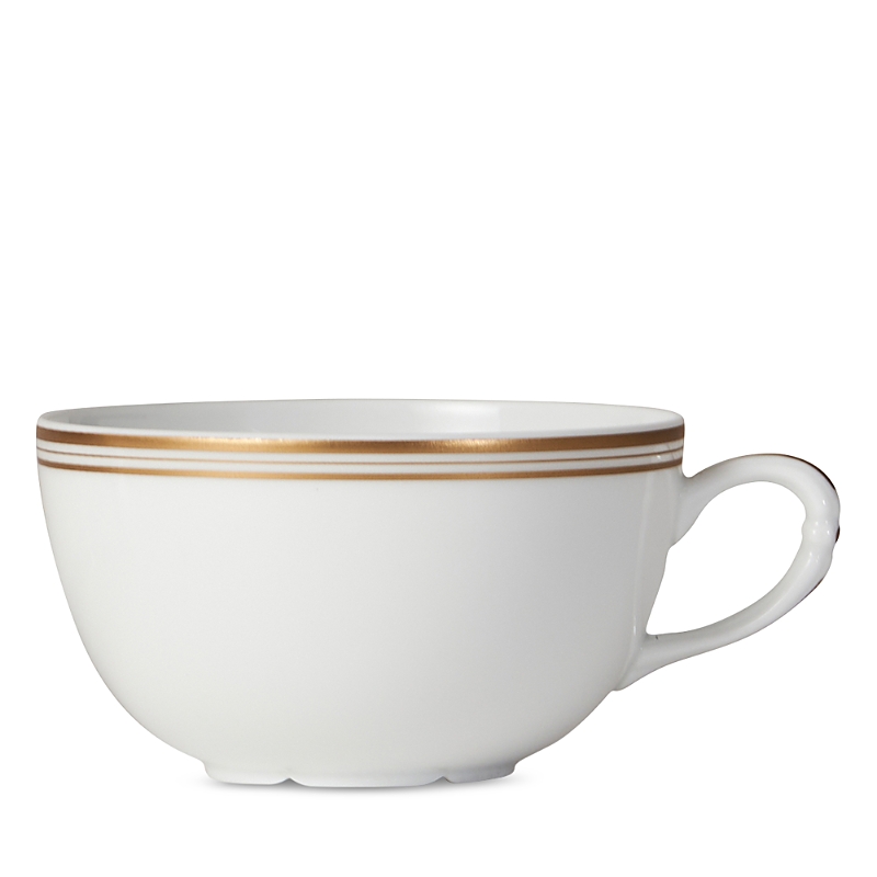 Bernardaud Pompadour Tea Cup In White/gold