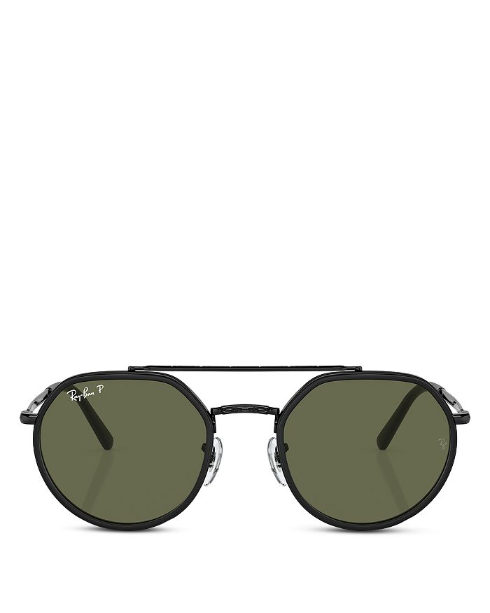 Ray ban 53mm polarized round sunglasses online