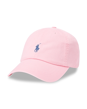 Shop Polo Ralph Lauren Cotton Chino Ball Cap In Course Pink