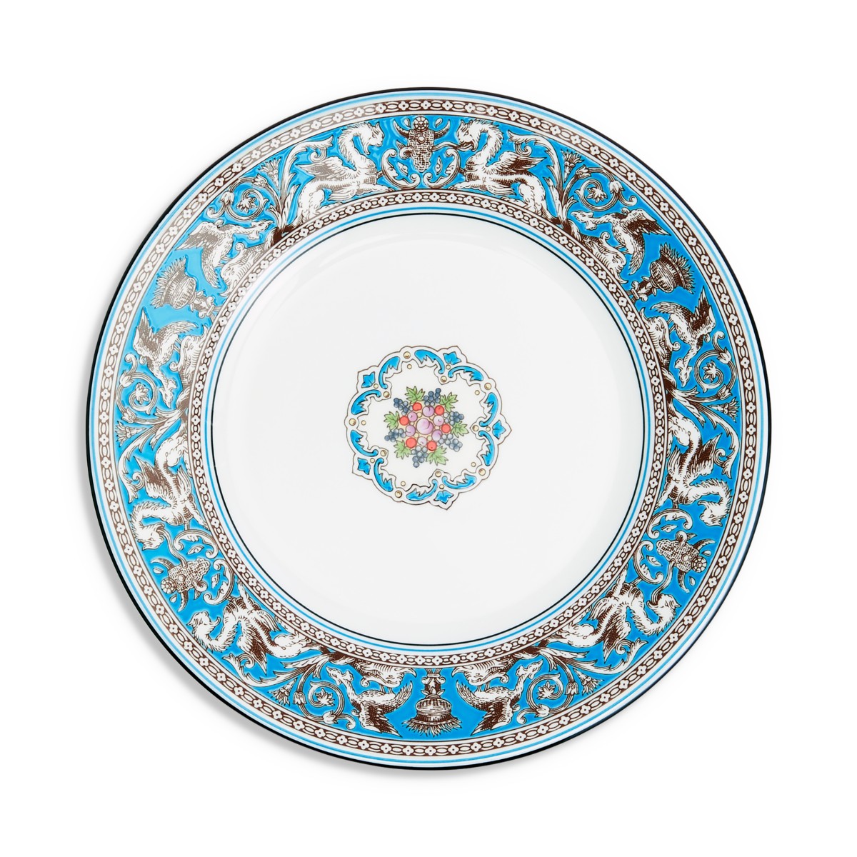 Wedgwood Florentine Salad Plate in Turquoise
