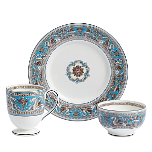 Wedgwood Florentine Turquoise 3-Piece Dinnerware Set