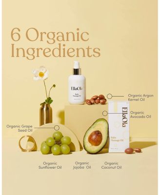 Unisex 100% Organic Baby Massage Oil - Baby