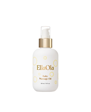 Ellaola Kids'  Unisex 100% Organic Baby Massage Oil - Baby In White
