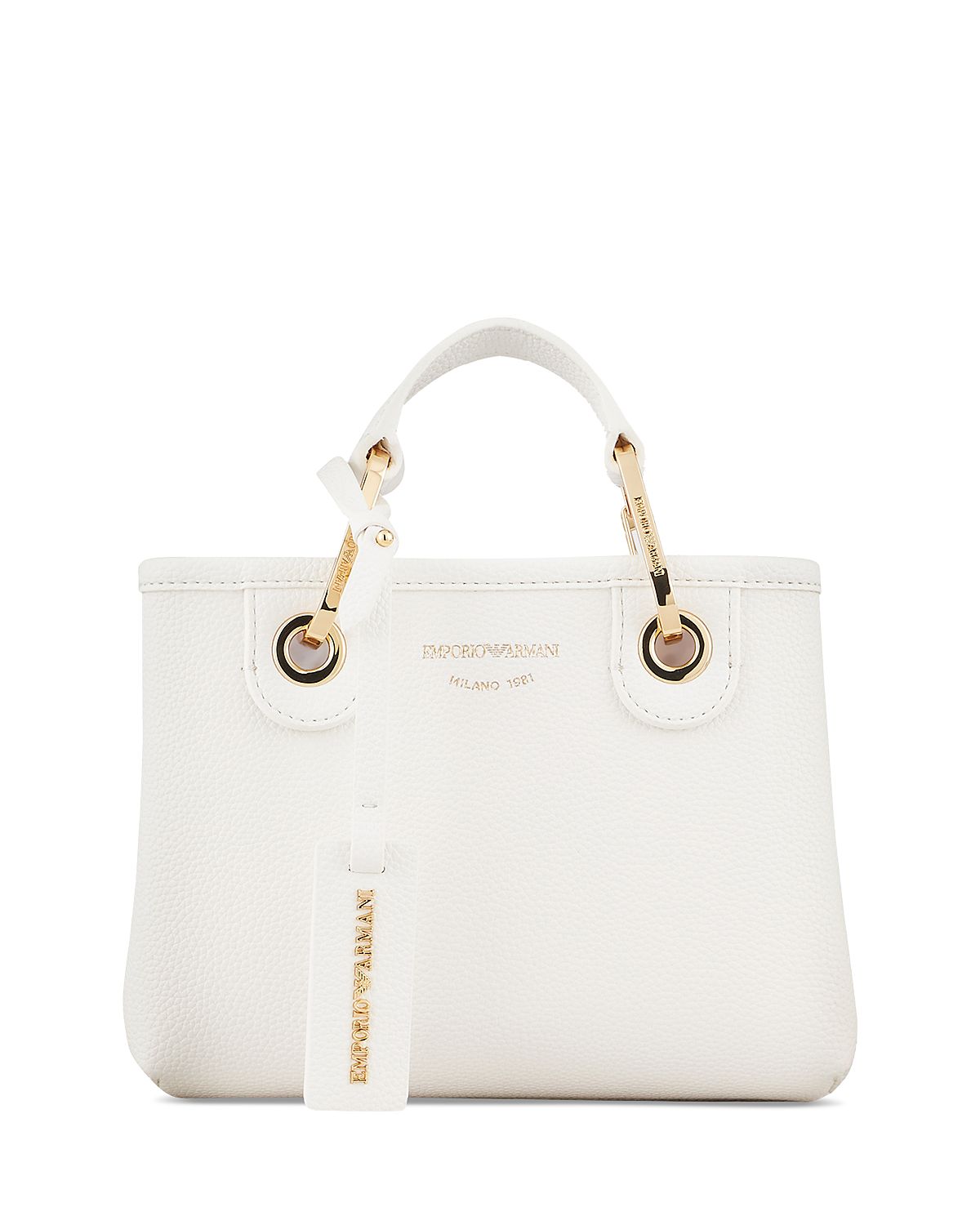 Emporio Armani MyEA Mini Black Shopper Tote Bag
