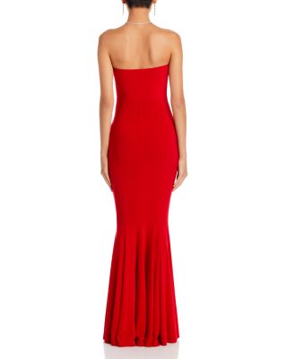 Strapless Fishtail Gown
