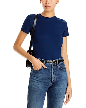 Theory Tiny Tee In Blueberry