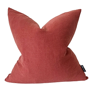 Shop Modish Decor Pillows Linen Pillow Cover, 18 X 18 In Maroon