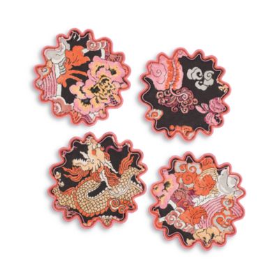 Schumacher Magic Mountain Cocktail Napkins, Set of 4