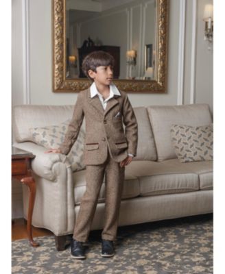Boys' Herringbone Tweed Jacket - Baby, Little Kid, Big Kid