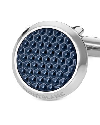 Lacquer Inlay Round Cufflinks