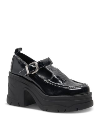 Free People - Women's Mayla T Strap Platform Mary Jane Pumps