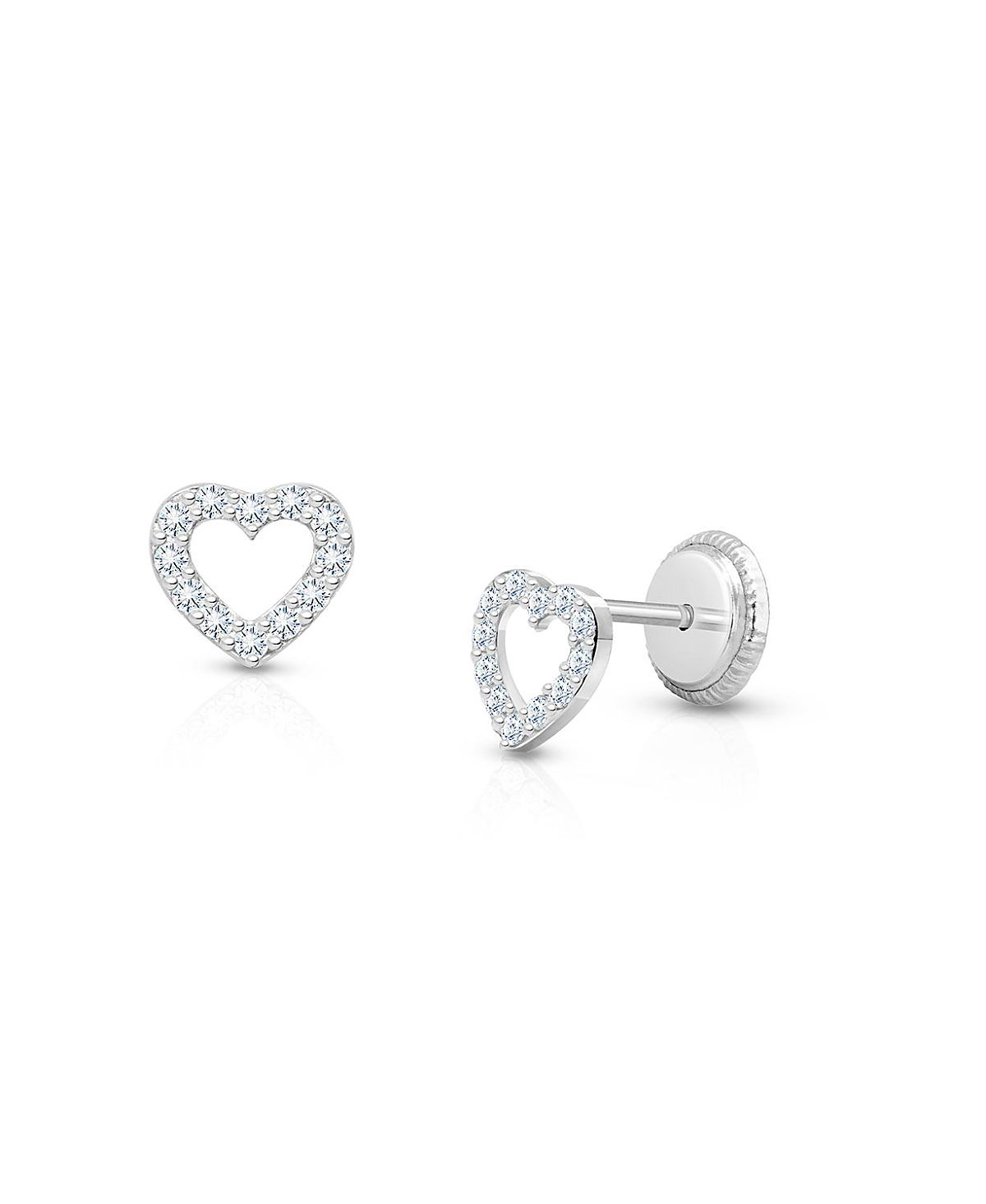 Tiny Blessings Tiny Blessings Children's 14K Gold Love of Mine Studs Girls' Screw Back Earrings