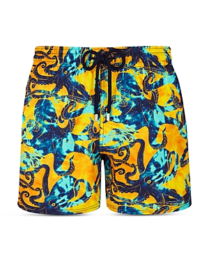 Shop Vilebrequin 5 Swim Shorts In Sun