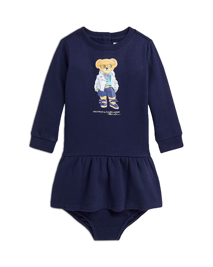 Polo Ralph Lauren Kid's Polo Bear Fleece Dress