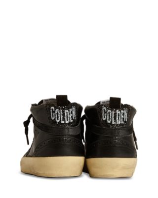 Women's Glitter Star Mid Top Sneakers