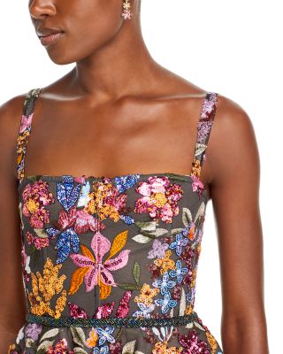 BRONX AND BANCO Mademoiselle Embellished Mini Dress | Bloomingdale's Women