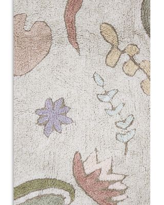 Fantasy Garden Botanic Fantasy Washable Area Rug, 4'7" x 6'7"