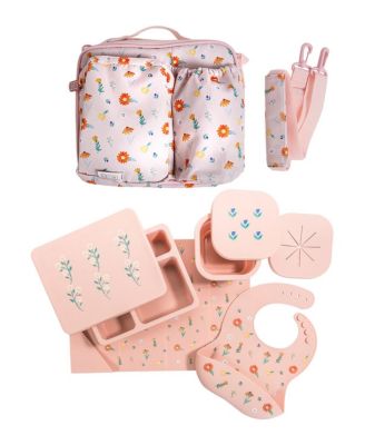 Unisex Silicone Mealtime Bundle and Lunch Bag - Ages 6 months +