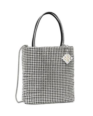 Night Owl Crystal Embellished Mini Tote