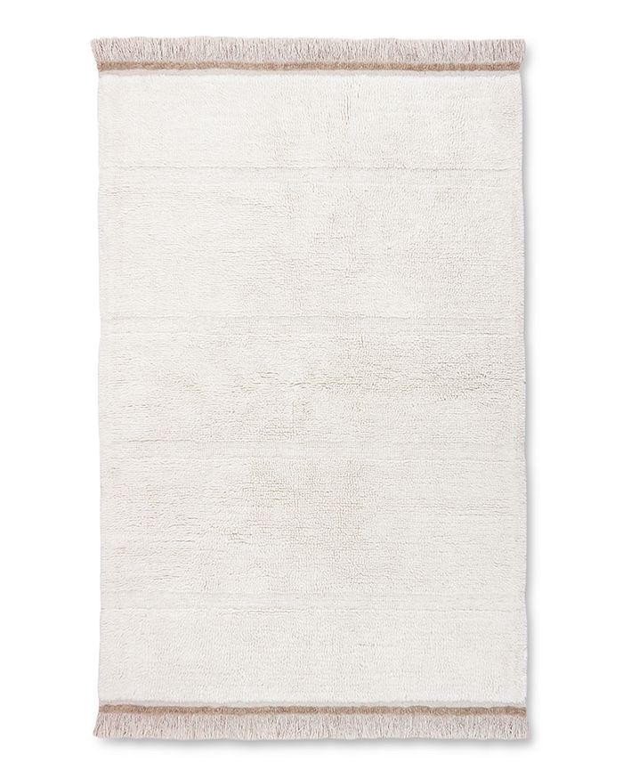 Lorena Canals Sheep Of The World Steppe Washable Area Rug, 5'7 X 7'10 In White