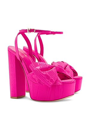 Larroude Women's Elle Ankle Strap Platform High Heel Sandals