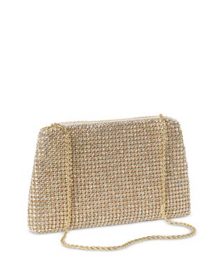 Jolene Diamante Small Bow Clutch