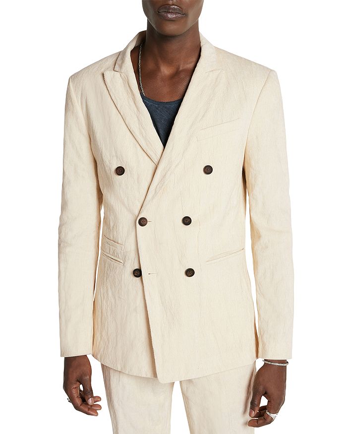 Namo Peak Lapel Double Breasted Jacket