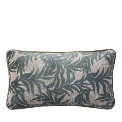 Yves Delorme Cordoue Palm Decorative Pillow, 13 x 22
