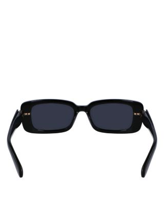 Prisma Narrow Rectangular Sunglasses, 52mm