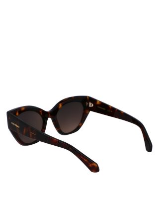 Classic Logo Geometric Cat Eyes, 55mm