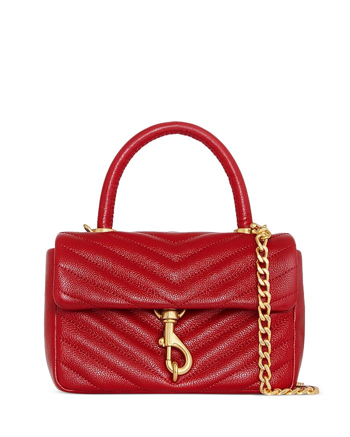 Rebecca Minkoff Edie Leather Top Handle Bag | Bloomingdale's